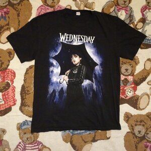Wednesday Adams Jenna Ortega Graphic Tee Shirt